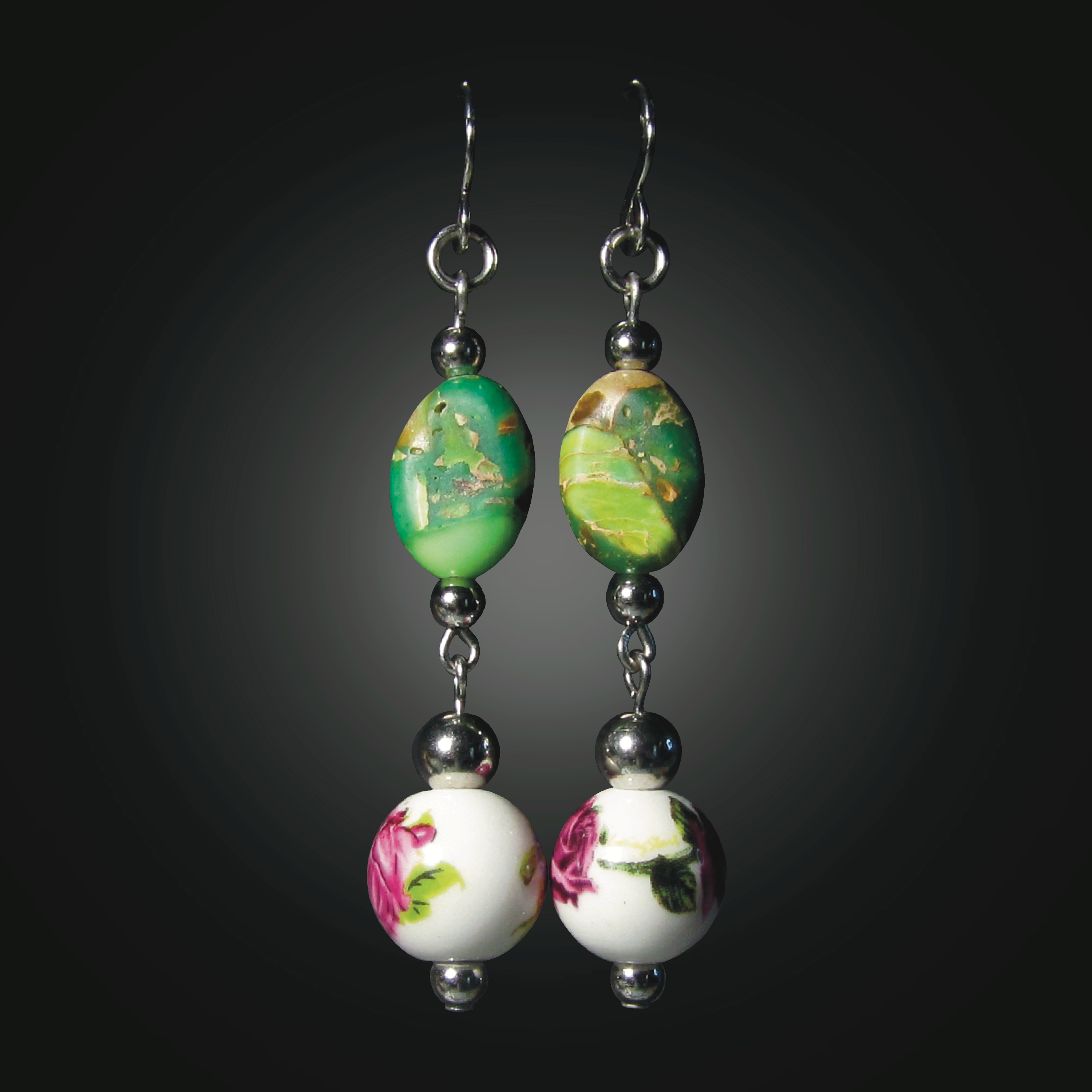 Rose Garden Earrings